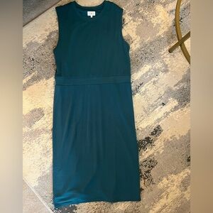 Lou & Grey Teal Midi Dress